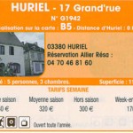 Gîte Huriel 1