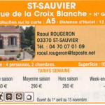 Gîte Saint Sauvier 2