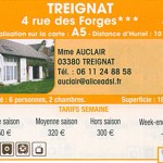 Gîte Treignat 5