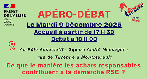 Apéro débat à destination des entrepreneurs