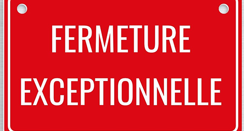 Fermeture exceptionnelle Baignade bio